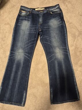 Ben Sherman Dark Blue Men’s Bootcut‎ Jeans W38×L32